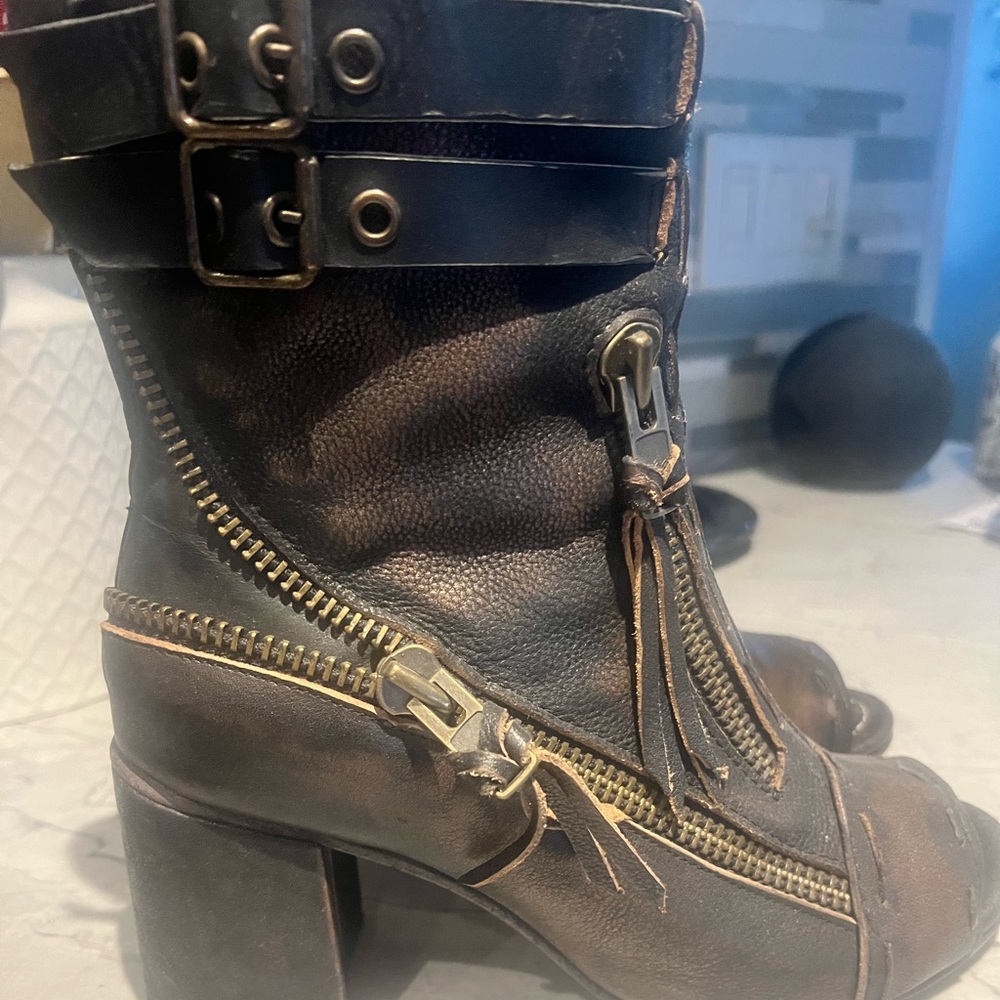 Freebird booties.  Only worn a handful of times.  Great condition